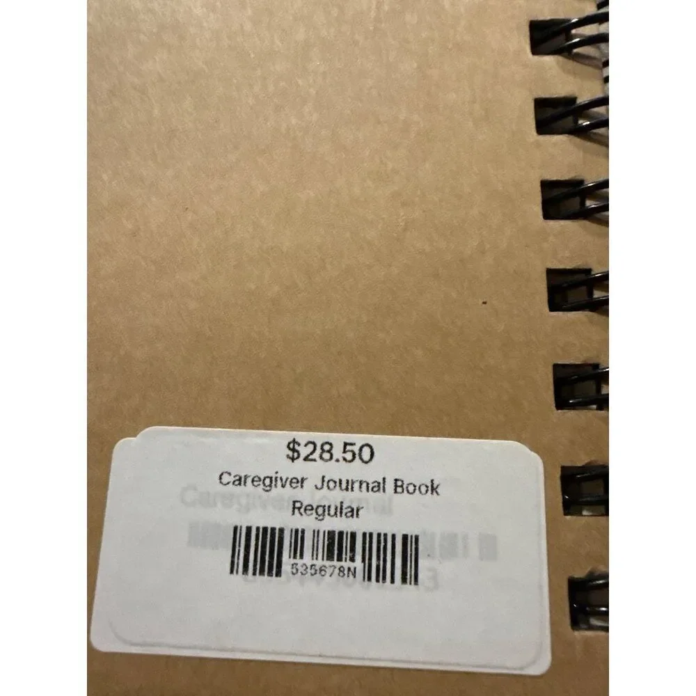 Journals Unlimited JU-94‎ Caregiver Journal Book
